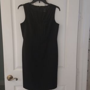 Ann Taylor Black Sleeveless Petite Dress